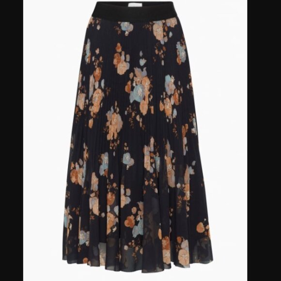 Aritzia Wilfred Floral Twirl Skirt In Size Small NWOT - Picture 7 of 12